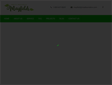 Tablet Screenshot of mayfieldslandscaping.com